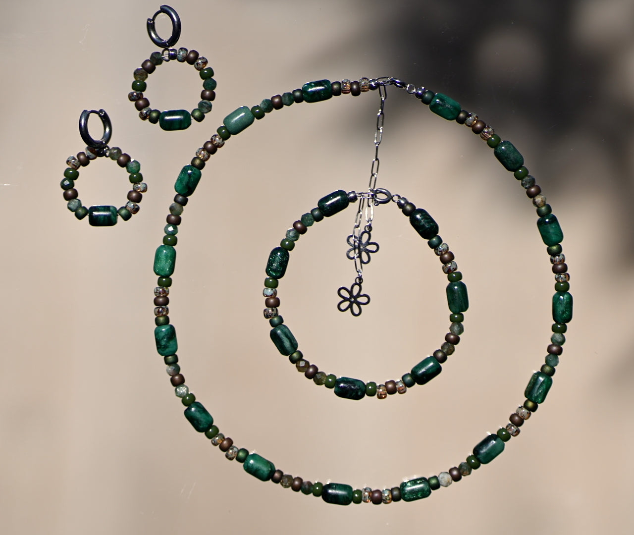 Boucles d'oreilles Pins