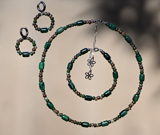 Boucles d'oreilles Pins