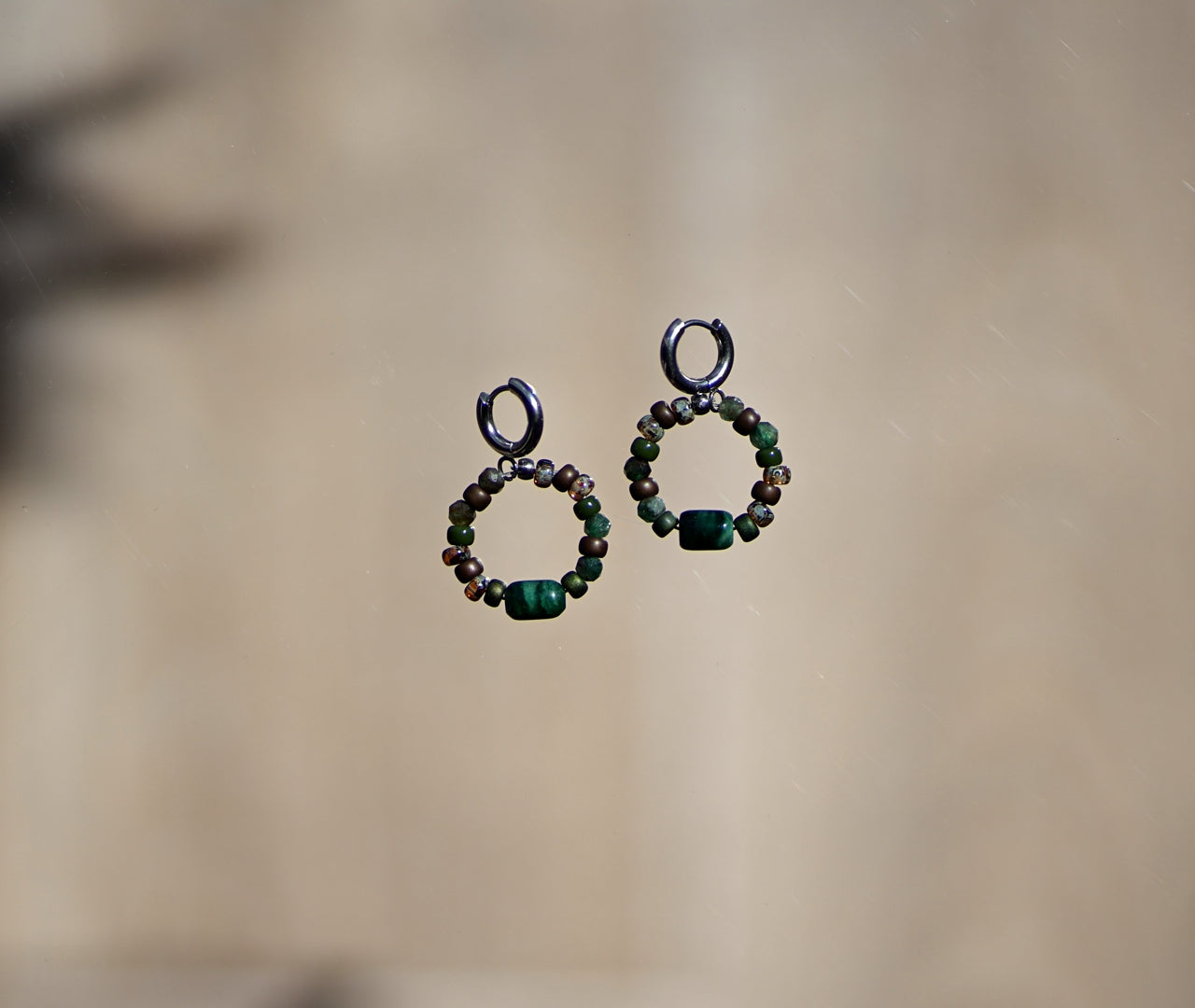 Boucles d'oreilles Pins