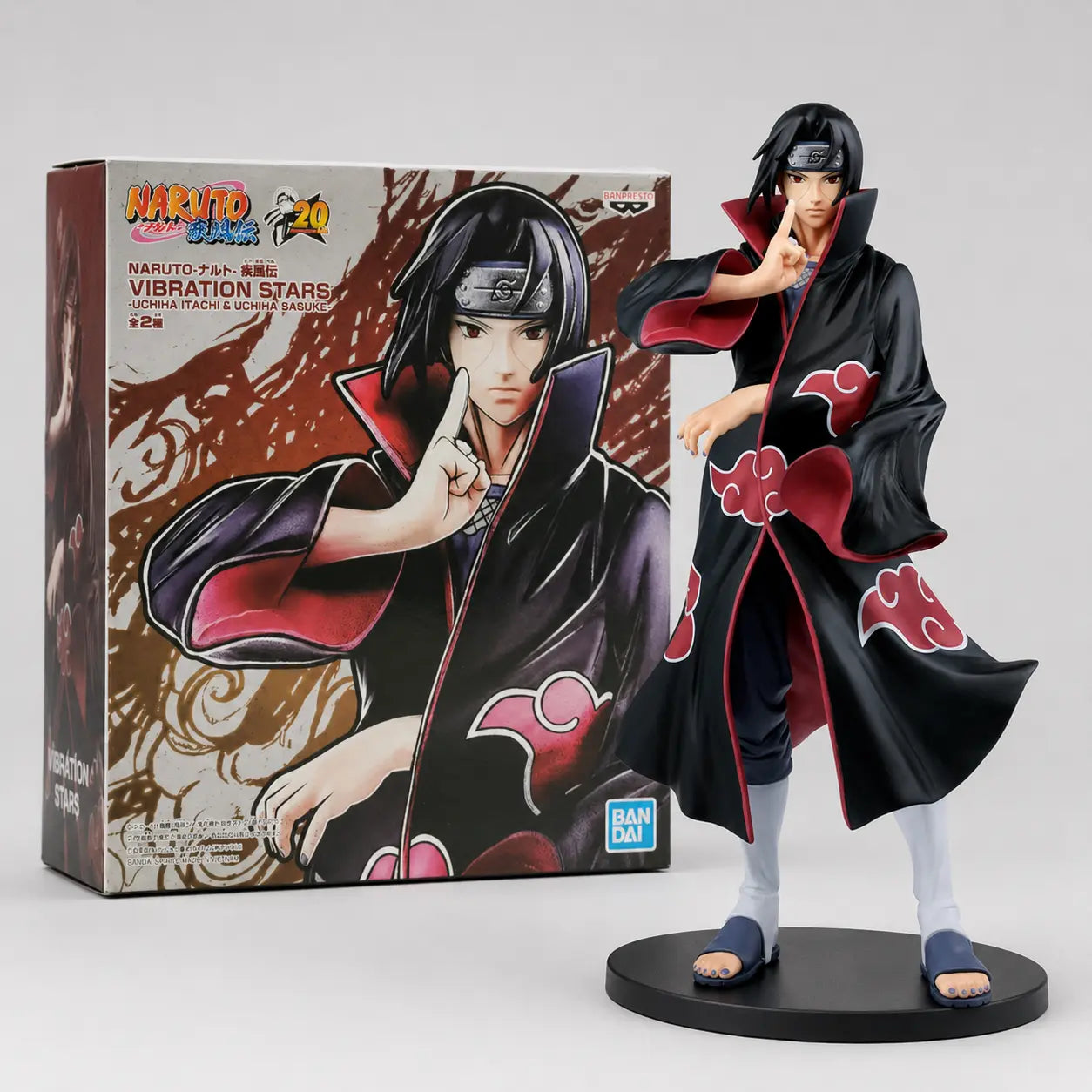 NARUTO Uchiha Itachi Akatsuki – GK Dress-Up - Side View | Kamigami – Naruto Collectibles