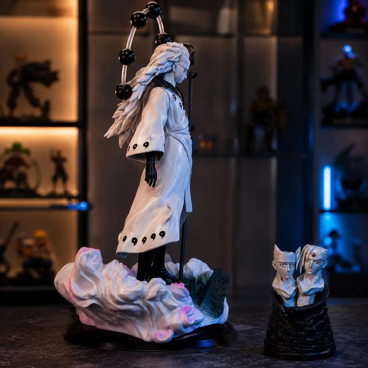 NARUTO [Uchiha Madara] GK – Six Paths 28cm Statue - Back View | Kamigami – Naruto Collectibles