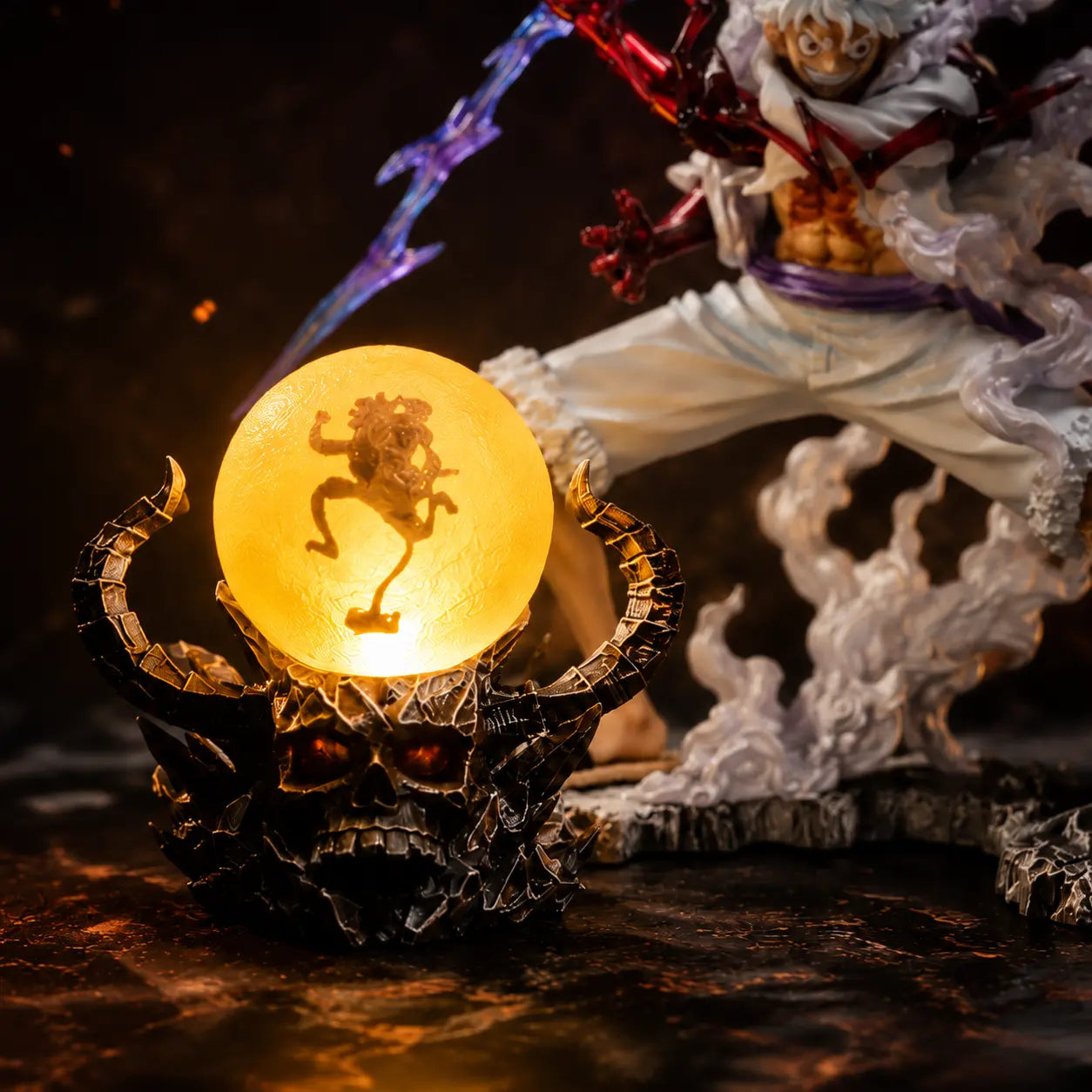 ONE PIECE Nika Luffy – Sun God Gear 5 - Back View | Kamigami – One Piece Collectibles