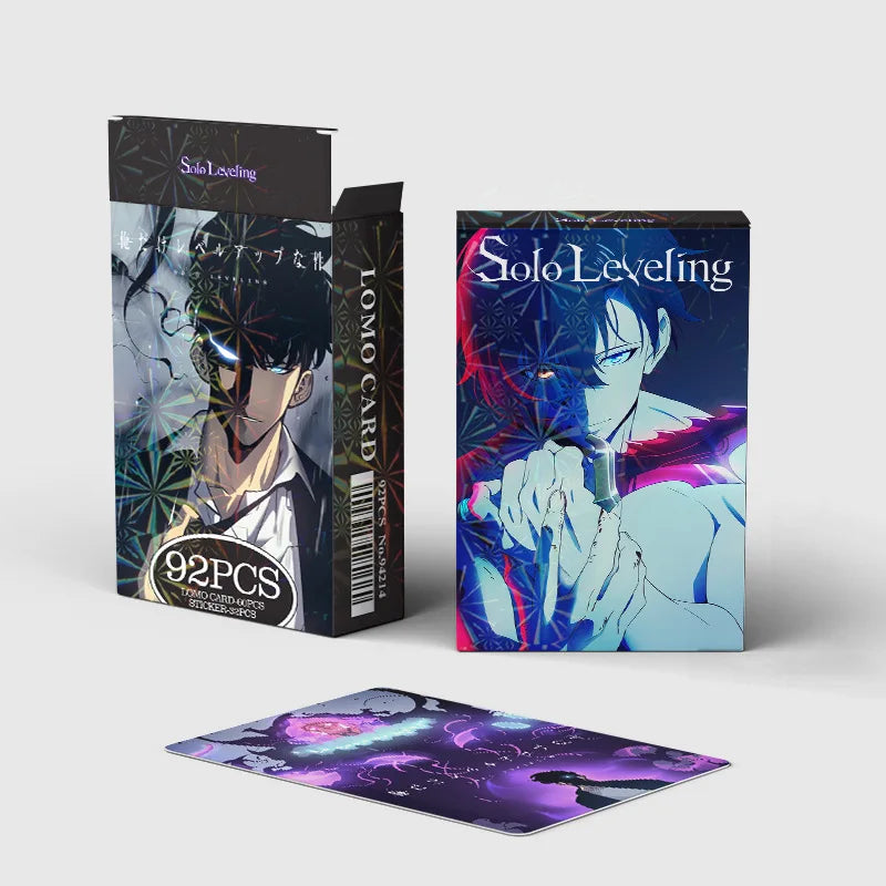 SOLO LEVELING LOMO Cards – 92-Piece Anime Collector Card Set | Kamigami – Solo Leveling Collectibles