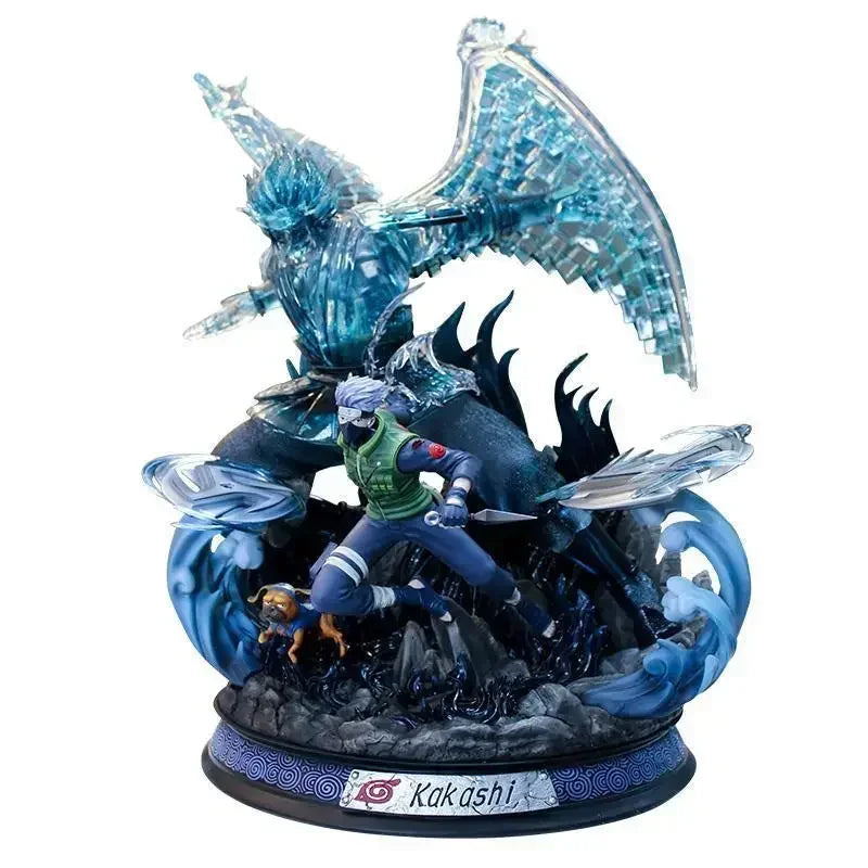 NARUTO [Susanoo] [ Set] – Itachi, Sasuke, Madara & Kakashi | 31cm 1/12 Scale - Angle View | Kamigami – Naruto Collectibles