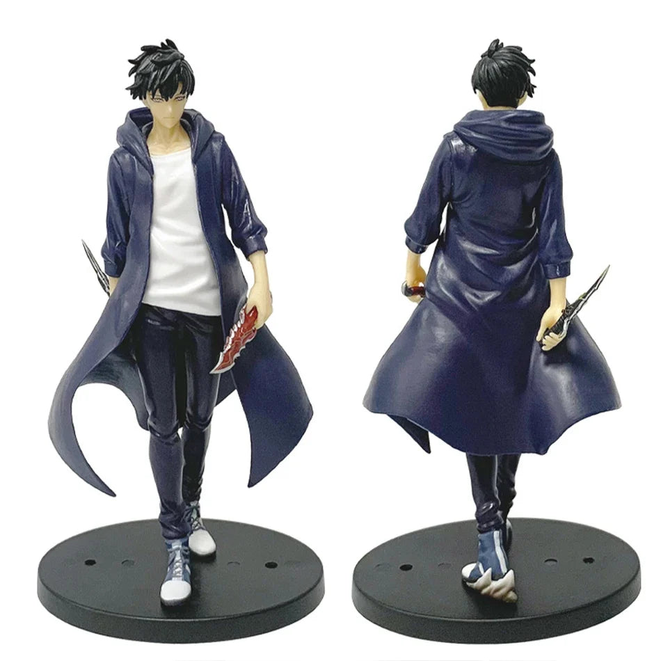 SOLO LEVELING Sung Jin-Woo – 21cm Shadow Monarch - Back View | Kamigami – Solo Leveling Collectibles