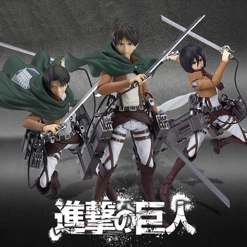 ATTACK ON TITAN Eren Yeager Blind Box – Mystery Collectible - Display Box | Kamigami – Attack on Titan Collectibles