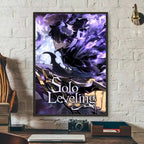 SOLO LEVELING Frameless Canvas Painting – Anime Wall Art Print - Premium Detail | Kamigami – Solo Leveling Collectibles