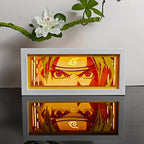 Anime Paper Cut Shadow Light Box – LED Night Lamp for Collectors | Kamigami