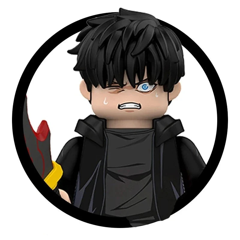 SOLO LEVELING Man's Hunter Level Up Mini Building Blocks – 's Set - Scale Reference | Kamigami – Solo Leveling Collectibles