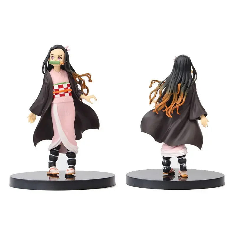 DEMON SLAYER Kamado Tanjirou & Nezuko 4PCS Figures – 's Set - Display Box | Kamigami – Demon Slayer Collectibles