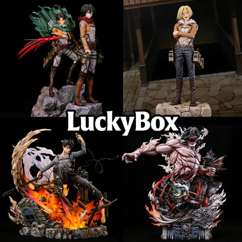 ATTACK ON TITAN Eren Yeager Blind Box – Mystery Collectible - Detail View | Kamigami – Attack on Titan Collectibles