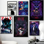 SOLO LEVELING Self-Adhesive Anime Poster – Wall Art for Collectors - Back View | Kamigami – Solo Leveling Collectibles