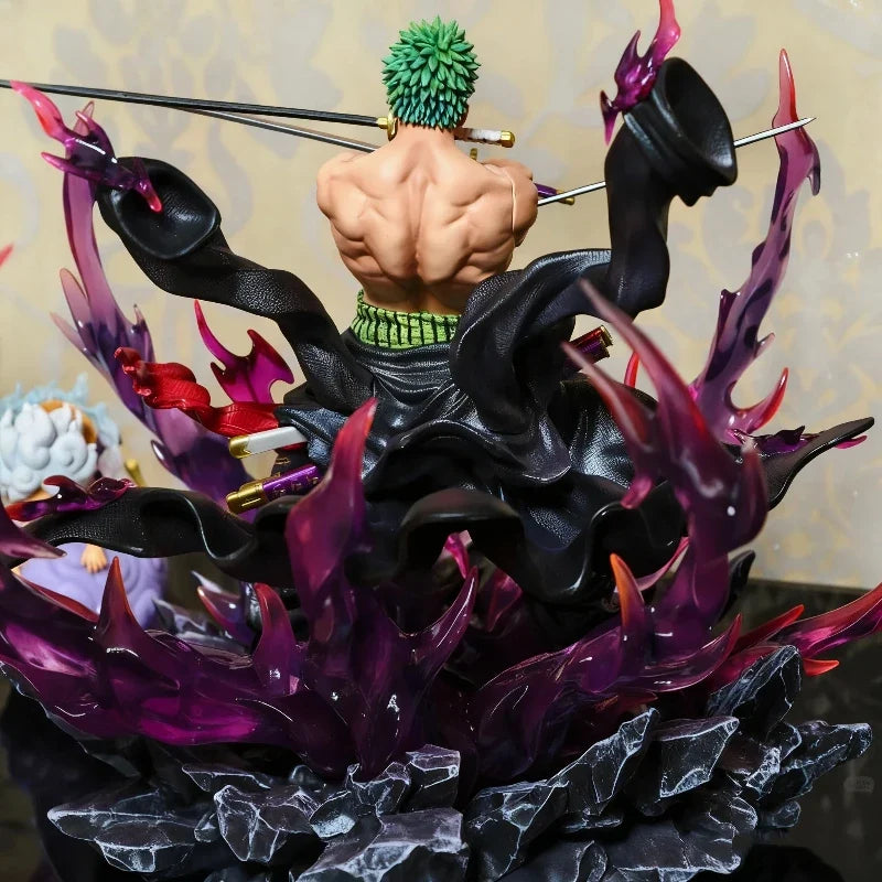 ONE PIECE Zoro Action – 30cm Santoryu 's - Back View | Kamigami – One Piece Collectibles