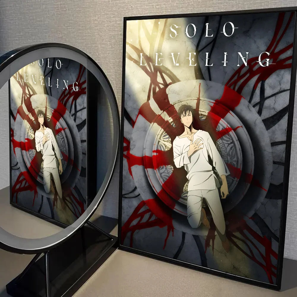 SOLO LEVELING Self-Adhesive Anime Poster – Wall Art for Collectors - Packaging | Kamigami – Solo Leveling Collectibles