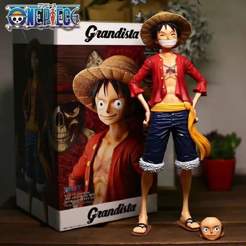 ONE PIECE Luffy 28cm Action – Confident Smiley - Angle View | Kamigami – One Piece Collectibles
