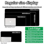 Anime XXL Rubber Mouse Pad – Extended Gaming Desk Mat - Detail View | Kamigami