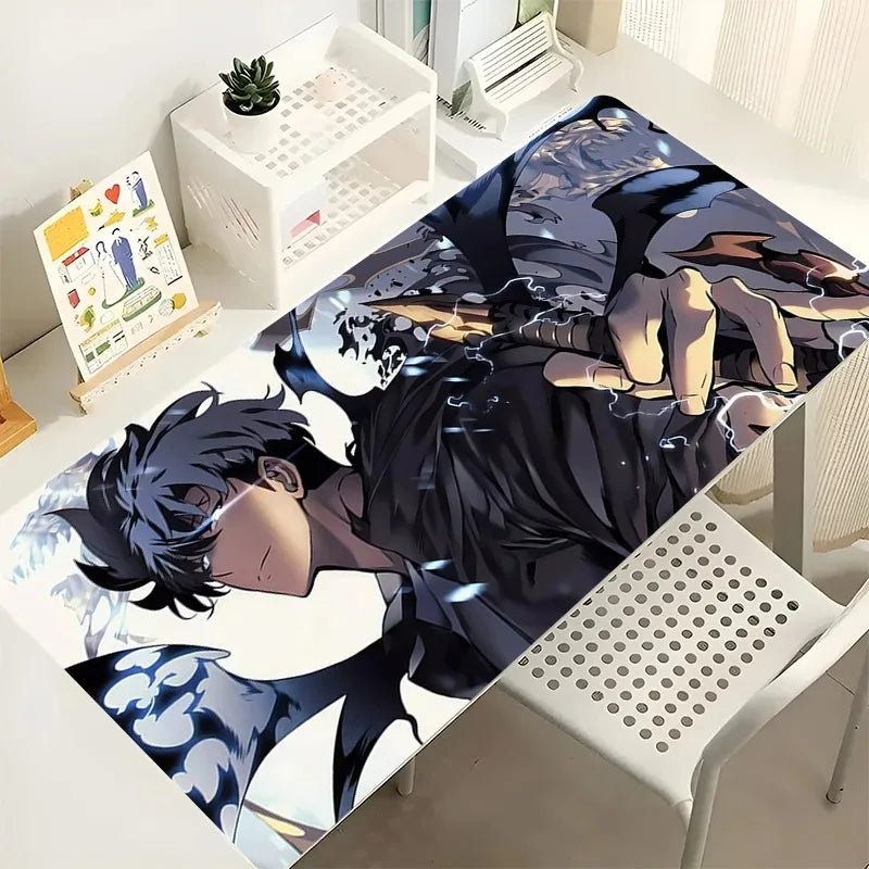 SOLO LEVELING Anime Mouse Pad – Extended Rubber Gaming Desk Mat | Kamigami – Solo Leveling Collectibles