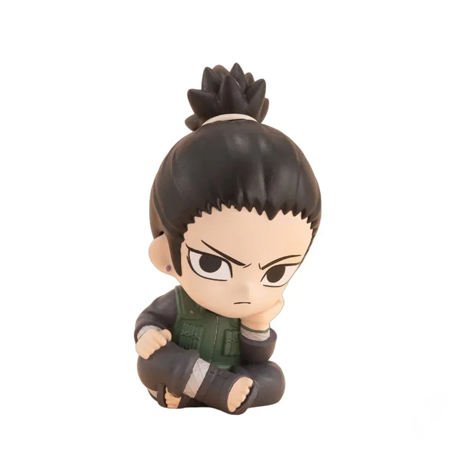 NARUTO Q- Set – 8-Piece Chibi Collection - Side View | Kamigami – Naruto Collectibles