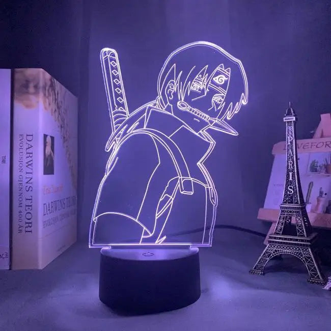NARUTO Team 7 LED Acrylic Stand – Luminous Night Light Set - View 14 | Kamigami – Naruto Collectibles