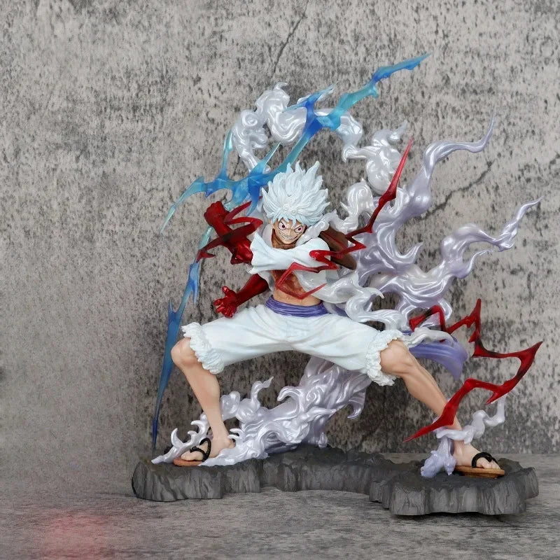 One Piece [Raiden] [Nica Lightning Luffy] – 1/12 Scale Action - Back View | Kamigami – One Piece Collectibles
