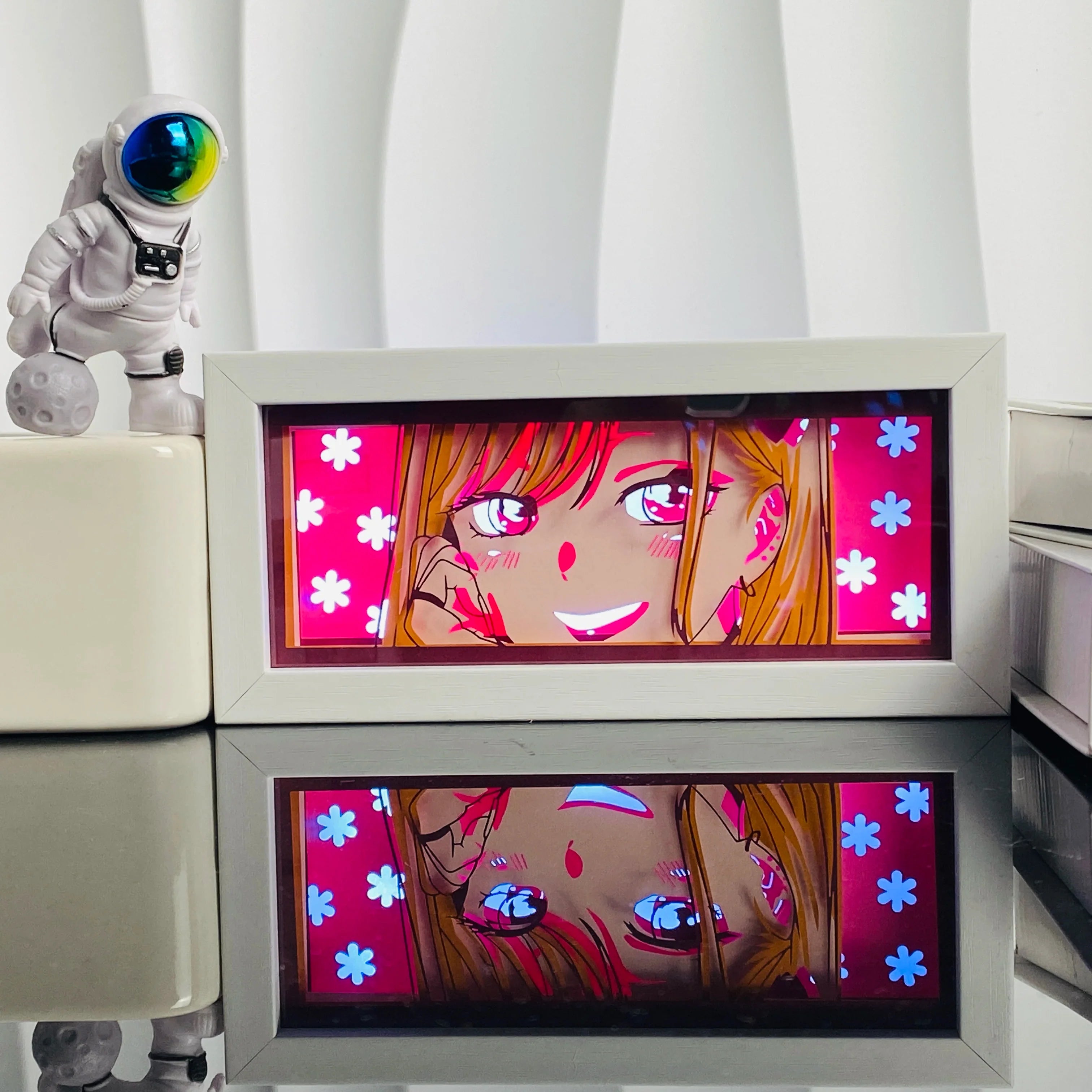 Anime Paper Cut Shadow Light Box – LED Night Lamp for Collectors - Packaging | Kamigami