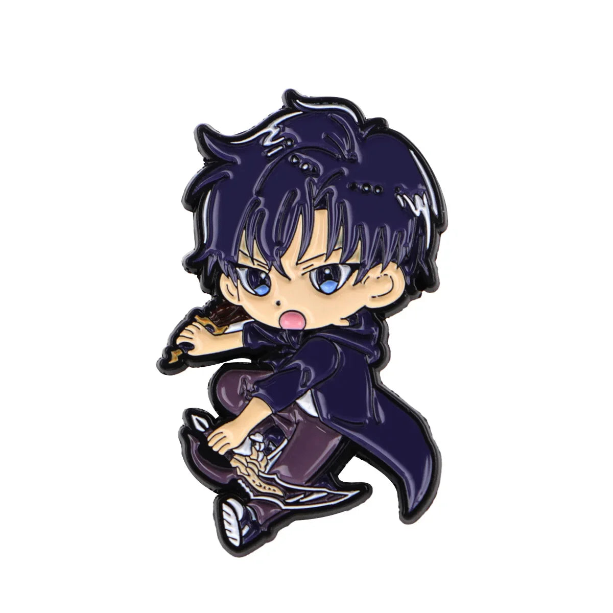 Anime Hunter Enamel Pin – Unisex Brooch for Fans - Scale Reference | Kamigami