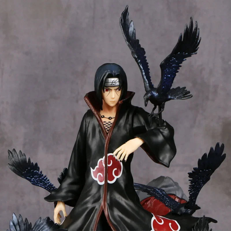 NARUTO Uchiha Itachi & Crow – 25cm - Display Box | Kamigami – Naruto Collectibles