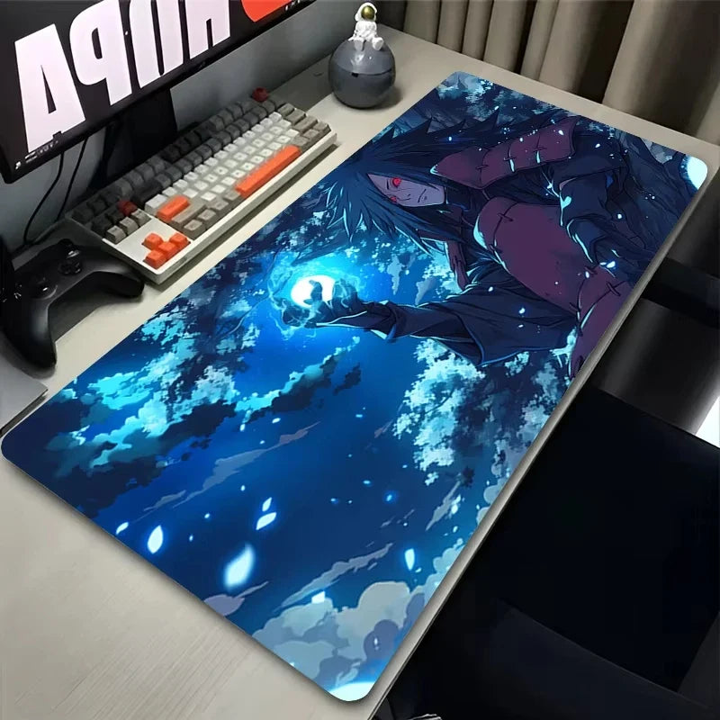 Anime XXL Rubber Mouse Pad – Extended Gaming Desk Mat - Side View | Kamigami