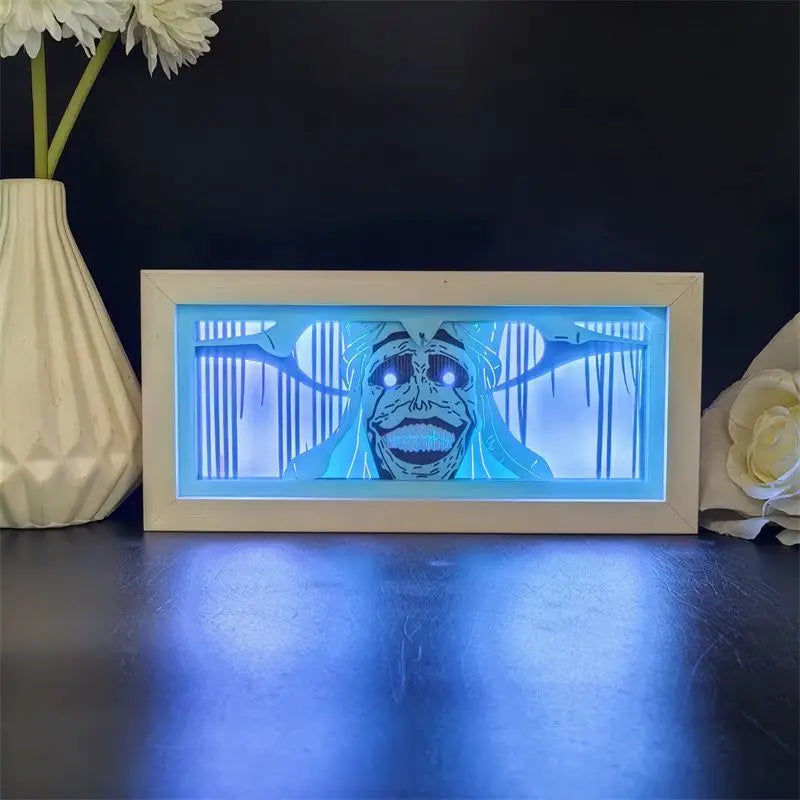 SOLO LEVELING Paper Cut Shadow Box – RGB LED Light Display - Packaging | Kamigami – Solo Leveling Collectibles