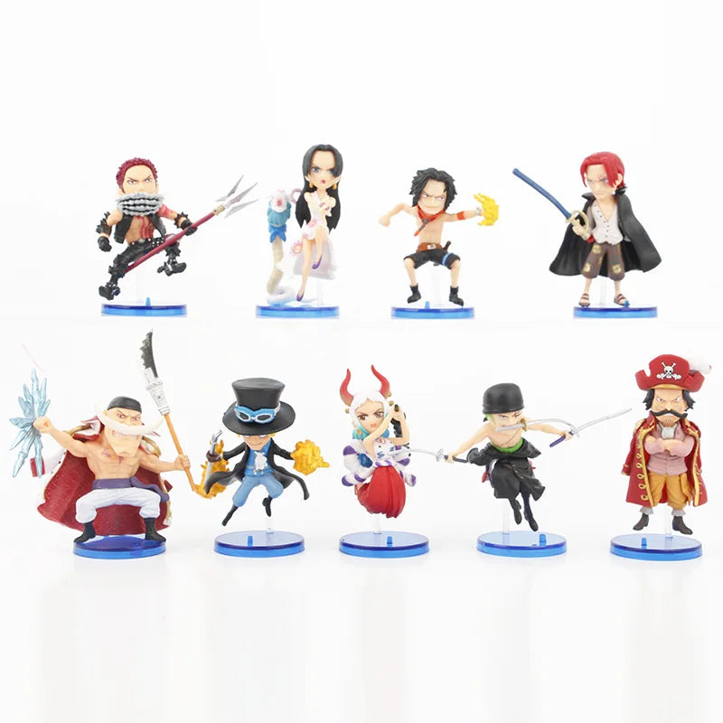 ONE PIECE 9pcs Set Figures – Collectible PVC Model Toys | Kamigami – One Piece Collectibles