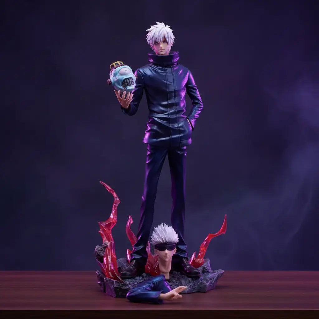 JUJUTSU KAISEN Satoru Gojo – 1/12 Scale with 2 Heads - Side View | Kamigami – Jujutsu Kaisen Collectibles