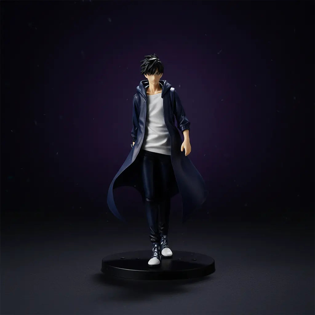 SOLO LEVELING Sung Jin-Woo PVC Figure – 21cm Shadow Monarch Edition | Kamigami – Solo Leveling Collectibles